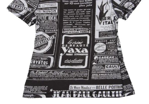Jean Paul GAULTIER FEMME Advertisement Print T-shirt K-168833_006