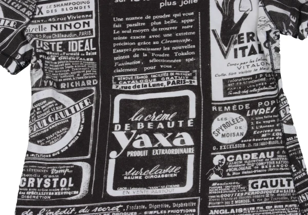 Jean Paul GAULTIER FEMME Advertisement Print T-shirt K-168833_007