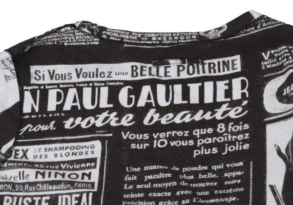 Jean Paul GAULTIER FEMME Advertisement Print T-shirt K-168833_011