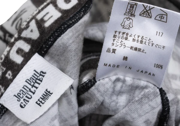 Jean Paul GAULTIER FEMME Advertisement Print T-shirt K-168833_016