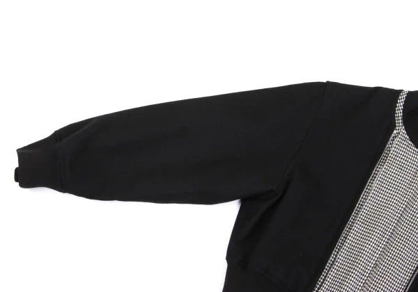 COMME des GARCONS Houndtooth 2way Bomber Jacket K-168835_005