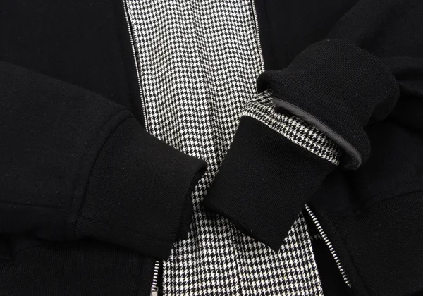 COMME des GARCONS Houndtooth 2way Bomber Jacket K-168835_006