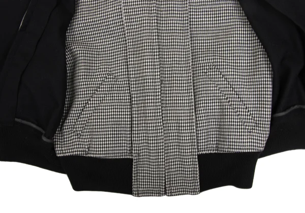 COMME des GARCONS Houndtooth 2way Bomber Jacket K-168835_008