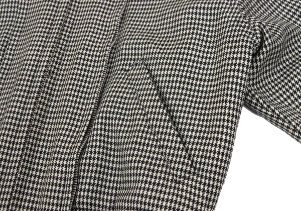 COMME des GARCONS Houndtooth 2way Bomber Jacket K-168835_010