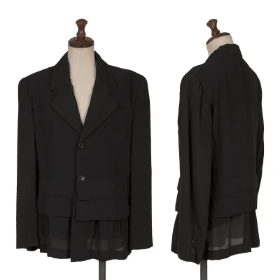 COMME des GARCONS Tiered Design Sleeve Switching Jacket