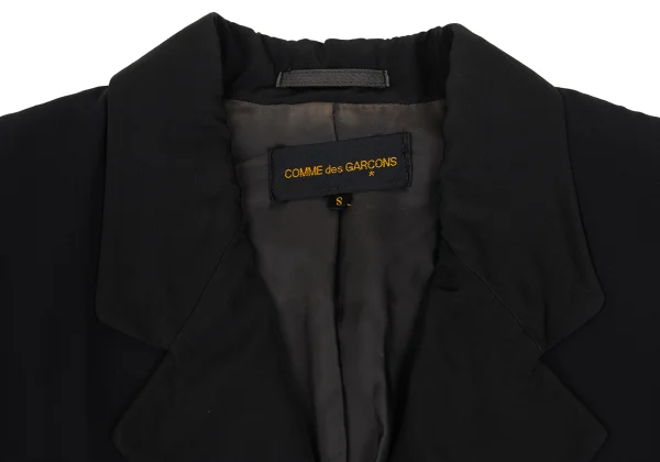 COMME des GARCONS Tiered Design Sleeve Switching Jacket K-168838_005