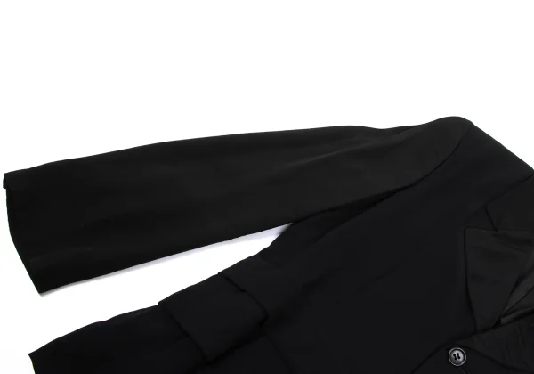 COMME des GARCONS Tiered Design Sleeve Switching Jacket K-168838_007