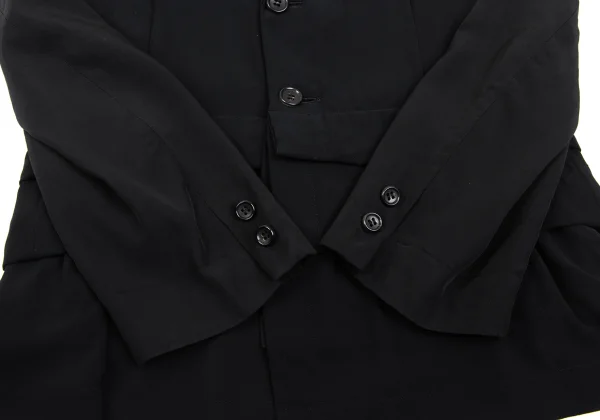 COMME des GARCONS Tiered Design Sleeve Switching Jacket K-168838_008