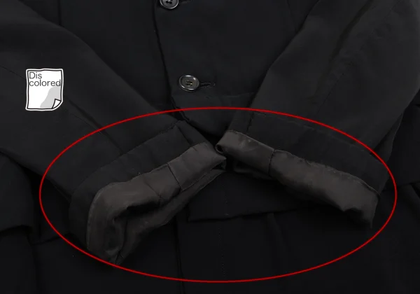 COMME des GARCONS Tiered Design Sleeve Switching Jacket K-168838_009