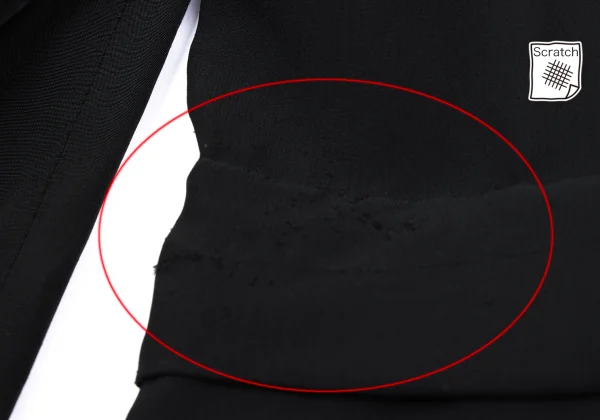 COMME des GARCONS Tiered Design Sleeve Switching Jacket K-168838_017