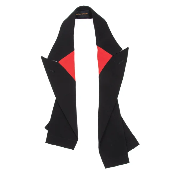 COMME des GARCONS Wool Bicolor Detachable Collar K-168841_002