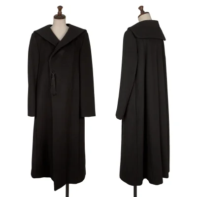 COMME des GARCONS Wool Tassel Design Sailor Collar Coat