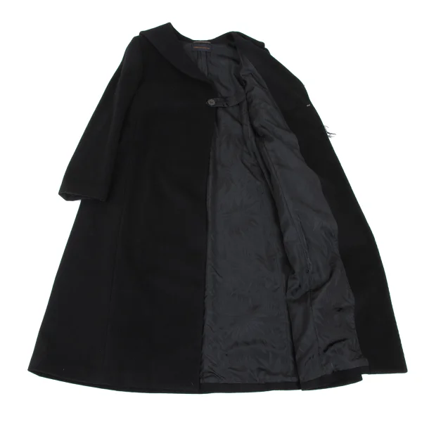 COMME des GARCONS Wool Tassel Design Sailor Collar Coat K-168842_010