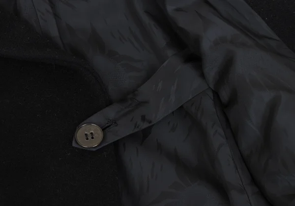 COMME des GARCONS Wool Tassel Design Sailor Collar Coat K-168842_013