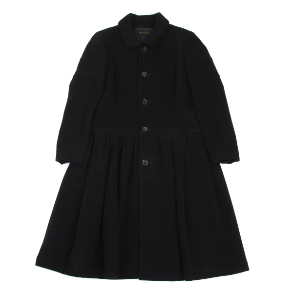 COMME des GARCONS Melton Wool Tuck Switching Coat K-168843_002
