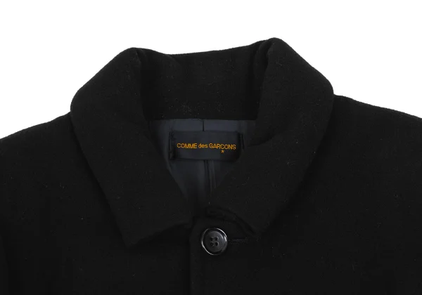 COMME des GARCONS Melton Wool Tuck Switching Coat K-168843_004