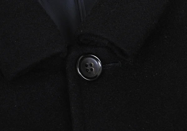COMME des GARCONS Melton Wool Tuck Switching Coat K-168843_005