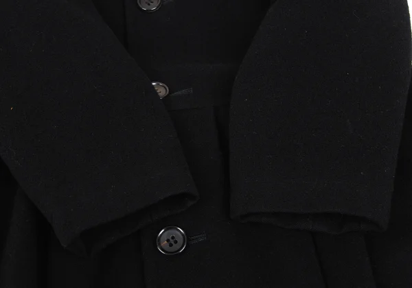 COMME des GARCONS Melton Wool Tuck Switching Coat K-168843_008