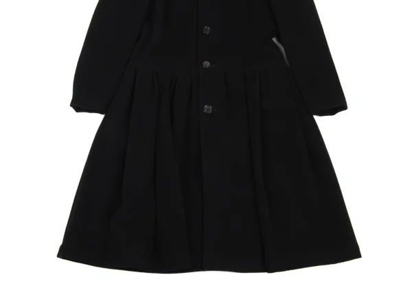 COMME des GARCONS Melton Wool Tuck Switching Coat K-168843_010