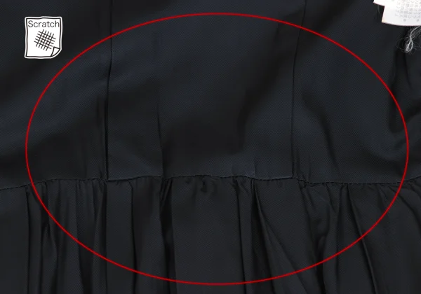 COMME des GARCONS Melton Wool Tuck Switching Coat K-168843_014