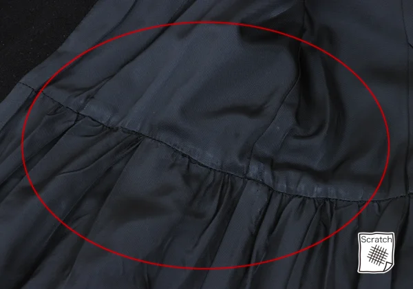 COMME des GARCONS Melton Wool Tuck Switching Coat K-168843_015