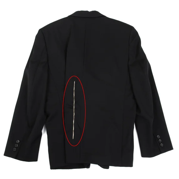 COMME des GARCONS Wool Stitch Design Shawl Collar Jacket K-168846_015