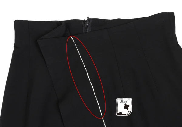 COMME des GARCONS Wool Stitch Design Skirt K-168847_004