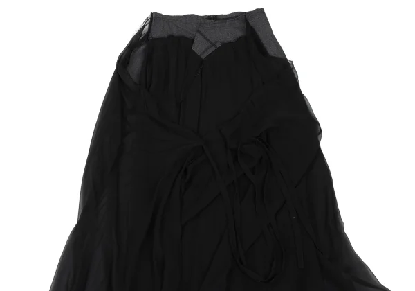 COMME des GARCONS Switching Cut Off Skirt K-168863_003