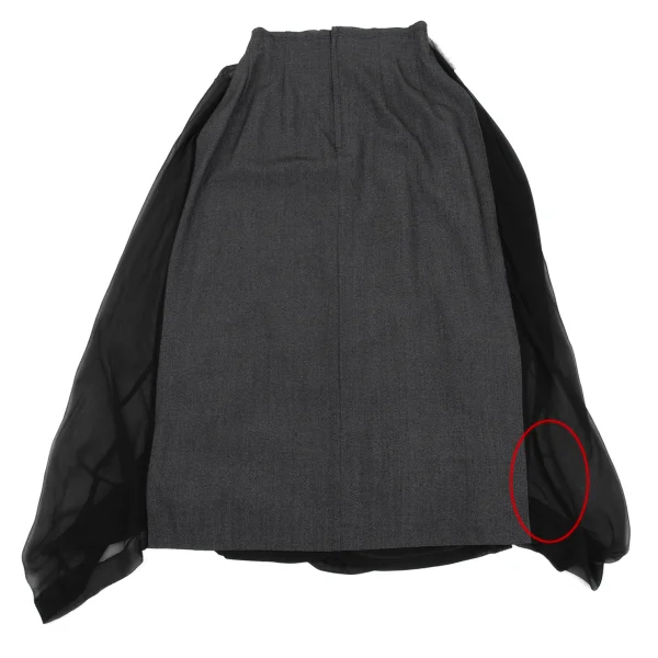 COMME des GARCONS Switching Cut Off Skirt K-168863_013