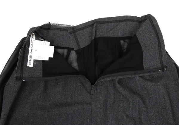 COMME des GARCONS Switching Cut Off Skirt K-168863_015