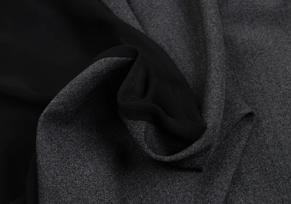 COMME des GARCONS Switching Cut Off Skirt K-168863_017