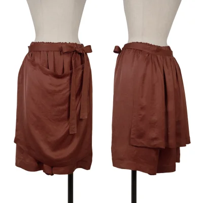 Unbranded Pleated Wrap Shorts