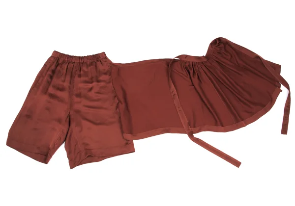 Unbranded Pleated Wrap Shorts K-168865_011