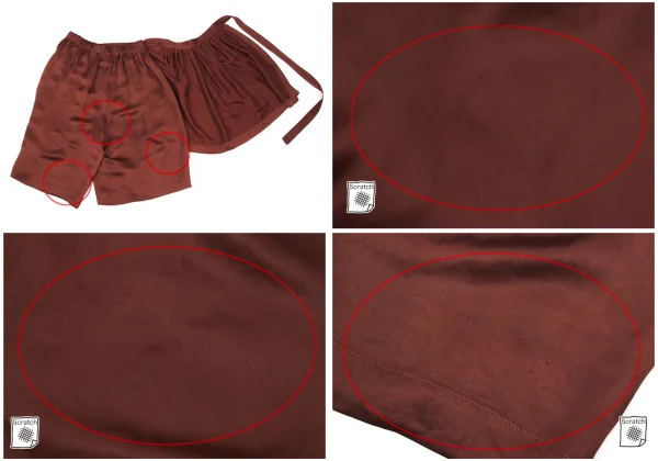 Unbranded Pleated Wrap Shorts K-168865_016