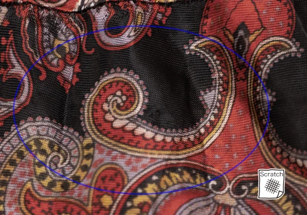 COMME des GARCONS Paisley Switching Wrap Skirt K-168867_012