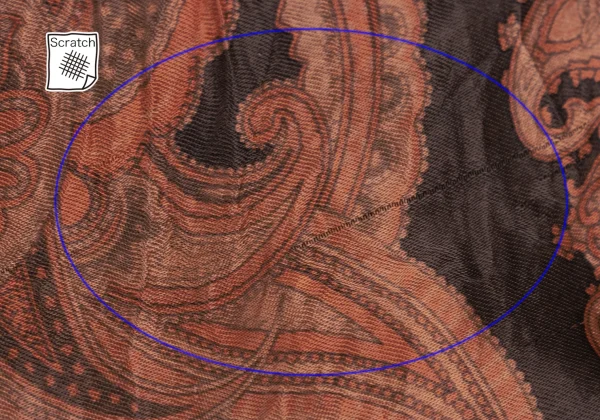 COMME des GARCONS Paisley Switching Wrap Skirt K-168867_013