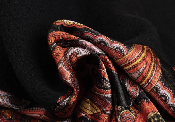 COMME des GARCONS Paisley Switching Wrap Skirt K-168867_014