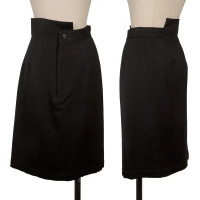 COMME des GARCONS Wool Trapezoid Skirt