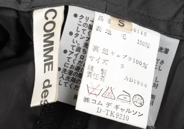 COMME des GARCONS Color Buttonhole Cropped Pants K-168871_015