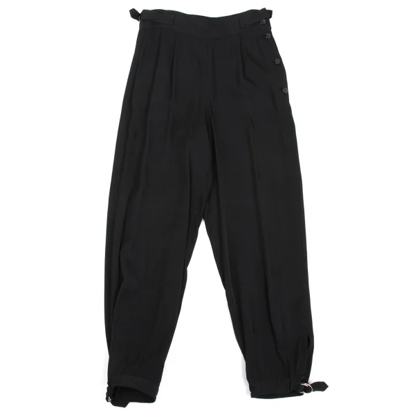 COMME des GARCONS Rayon Ring Belt Pants Black S K-168872_001