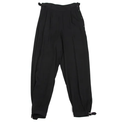 COMME des GARCONS Rayon Ring Belt Pants