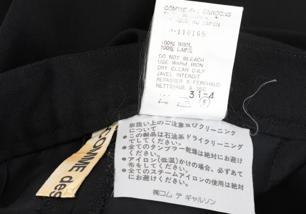 COMME des GARCONS Wool Tapered Pants K-168873_009