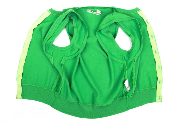 COMME des GARCONS Double Shoulder Knit Vest K-168876_010