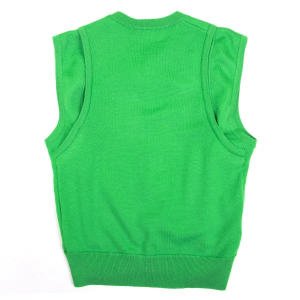 COMME des GARCONS Double Shoulder Knit Vest K-168876_011