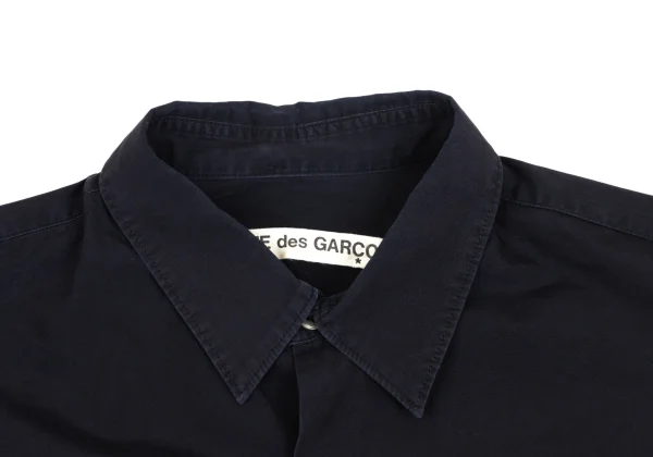 COMME des GARCONS Side Open Design Cropped Shirt K-168885_003