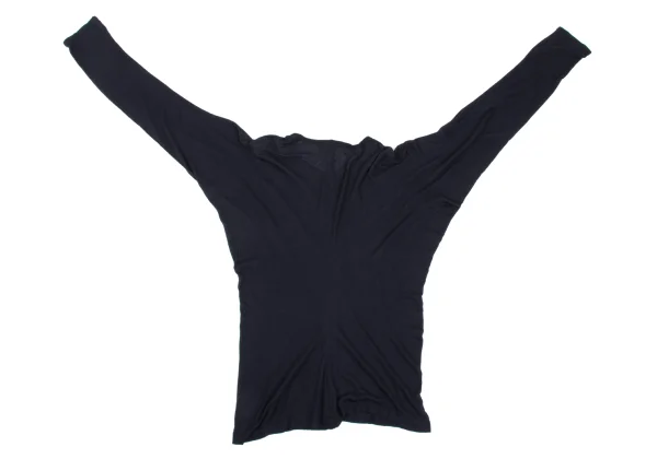 COMME des GARCONS Rayon Silk Dot Print Dolman Knit Top K-168888_010