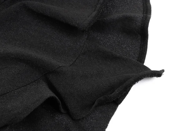 COMME des GARCONS Frill Asymmetry Glitter T-shirt K-168892_008