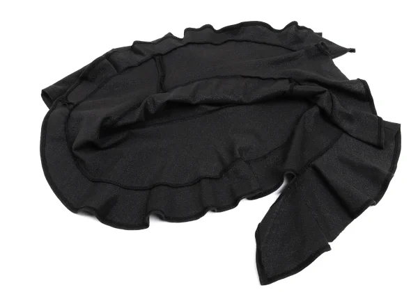 COMME des GARCONS Frill Asymmetry Glitter T-shirt K-168892_009