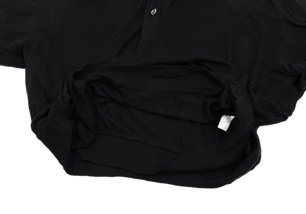 COMME des GARCONS Layered Design Short Sleeve Polo Shirt K-168893_011