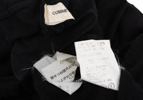 COMME des GARCONS Layered Design Short Sleeve Polo Shirt K-168893_014